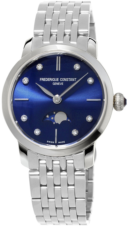 Наручные часы Frederique Constant Slimline Moonphase FC-206ND1S26B