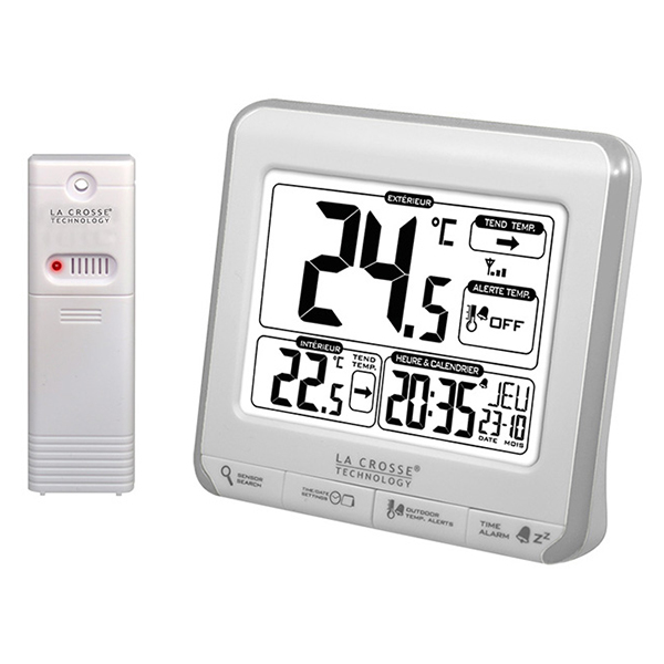 Метеоприборы La Crosse Weather Stations WS6811-White/Silver