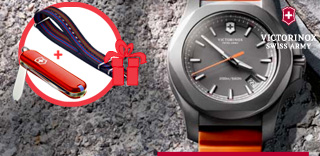 Акция Victorinox Swiss Army - к часам INOX подарок нож и сменный ремень